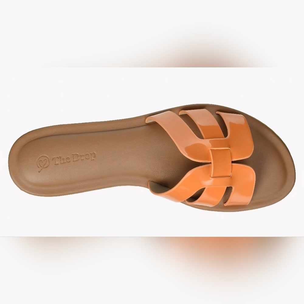 The Drop Women's Monika Flat H-Band Slide Sandal #783, 784, 785, 786 - Picture 9 of 11